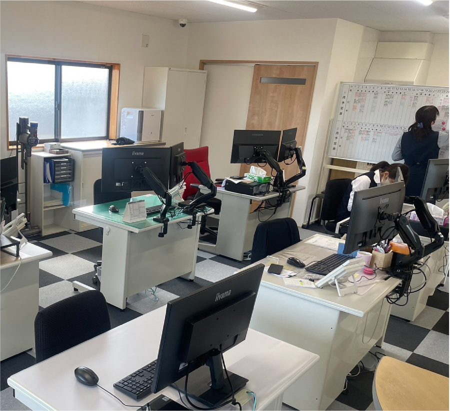 茨城支店 内装
